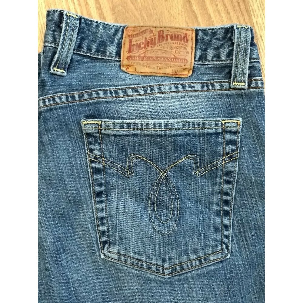 Lucky Brand Lody Straight Regular Length 14/32 - Picture 3 of 6